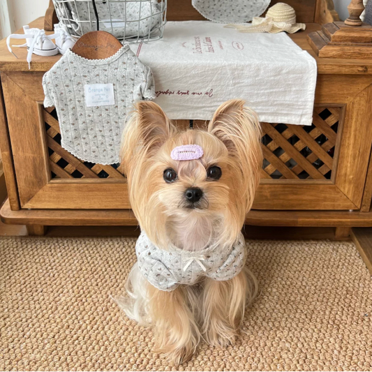 Vintage Floral Pet Top