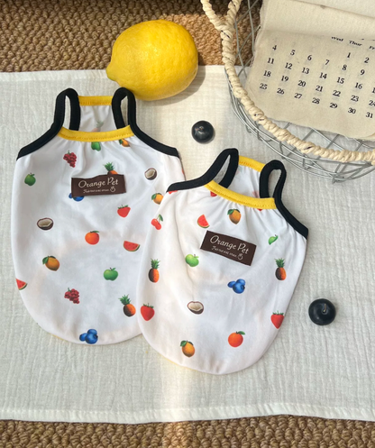 Fruit Print Pet Tank Top