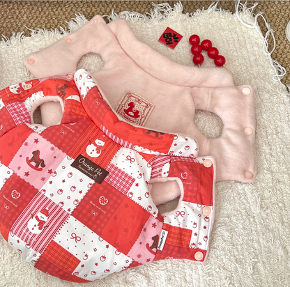 Christmas Reversible Pet Vest