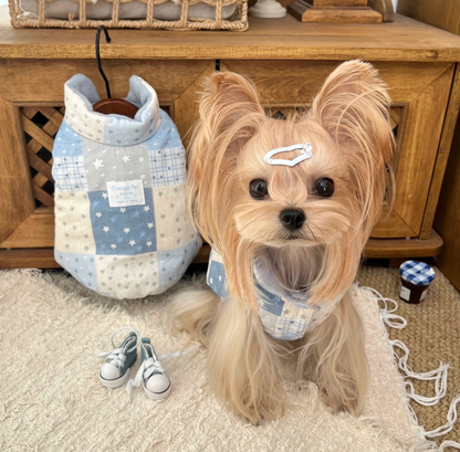 Reversible Star Patchwork Pet Vest