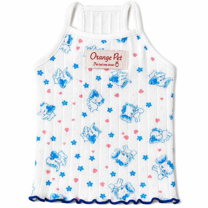 Blue Bunny Pet Tank Top