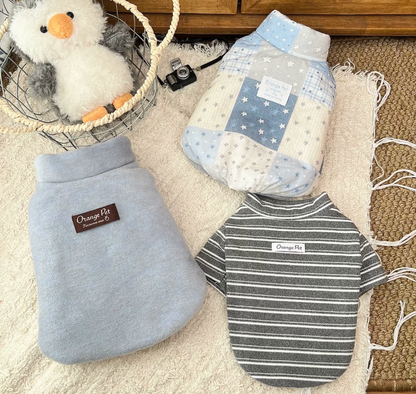 Reversible Star Patchwork Pet Vest