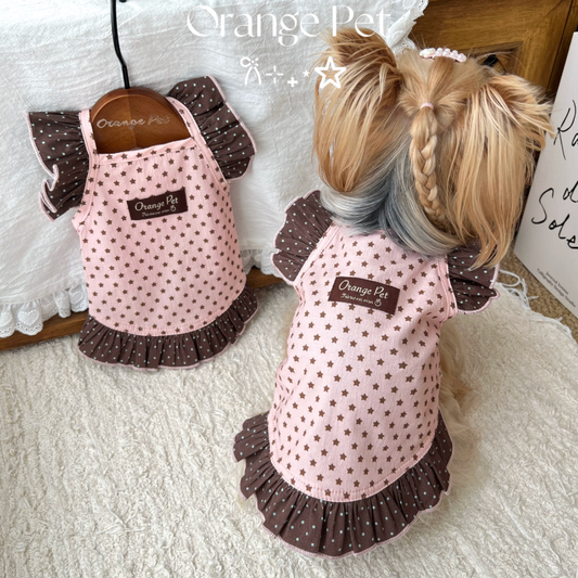 Star Ruffle Pet Dress