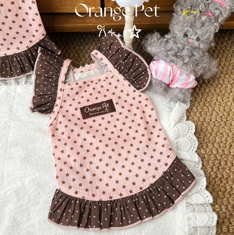 Star Ruffle Pet Dress