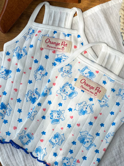 Blue Bunny Pet Tank Top