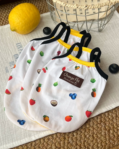 Fruit Print Pet Tank Top