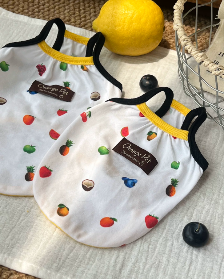 Fruit Print Pet Tank Top