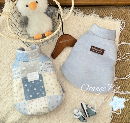 Reversible Star Patchwork Pet Vest