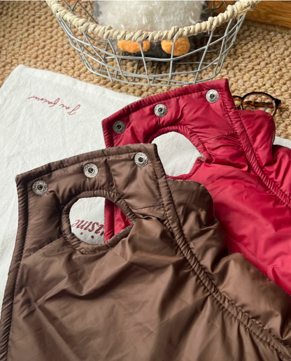 Plaid Winter Pet Vest