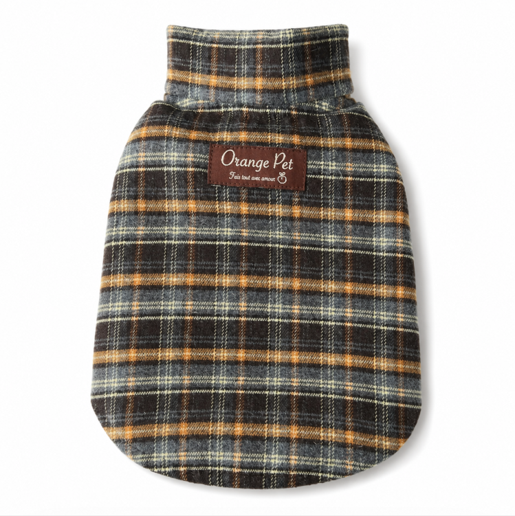 Plaid Winter Pet Vest