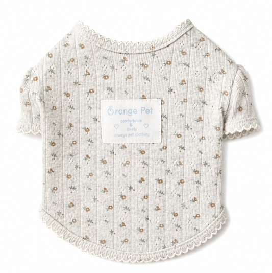 Vintage Floral Pet Top