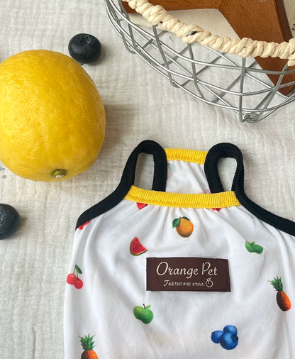 Fruit Print Pet Tank Top