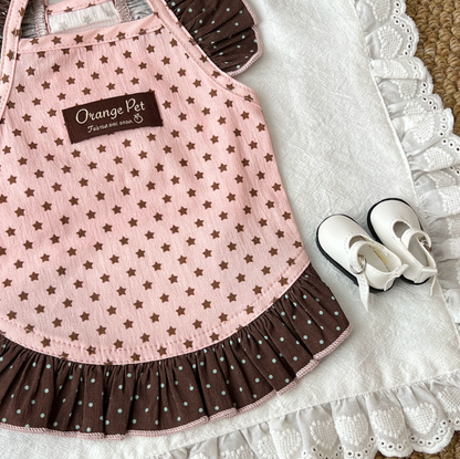 Star Ruffle Pet Dress