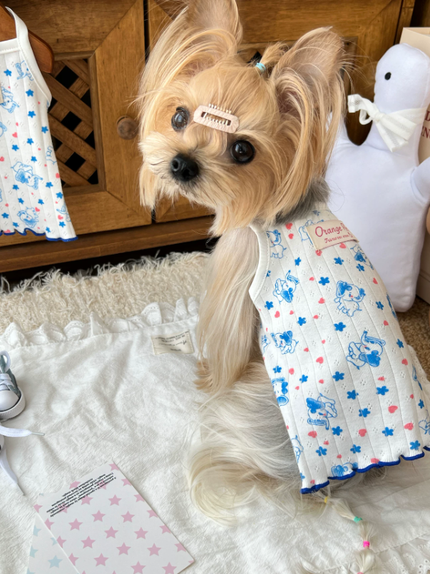 Blue Bunny Pet Tank Top