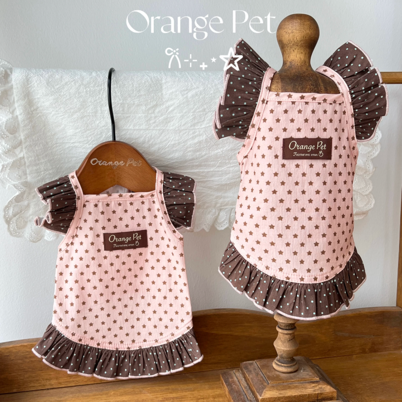 Star Ruffle Pet Dress