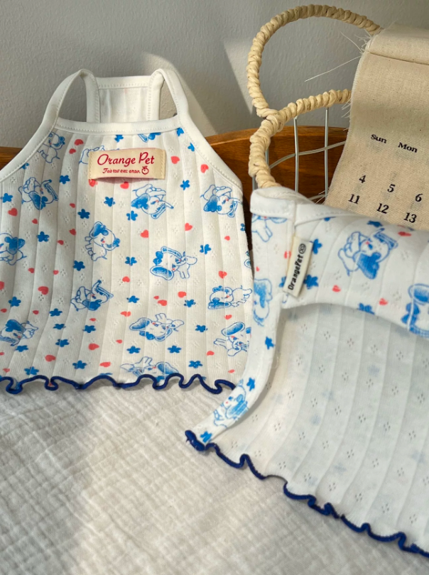 Blue Bunny Pet Tank Top