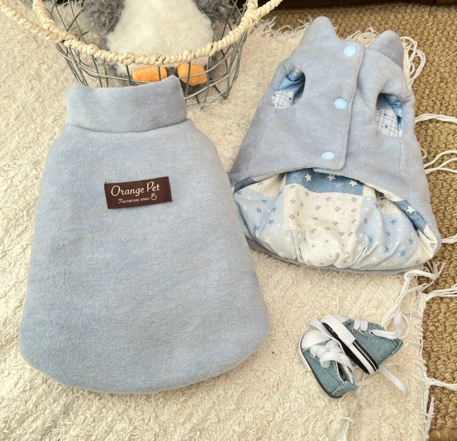 Reversible Star Patchwork Pet Vest