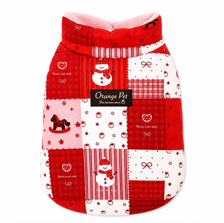 Christmas Reversible Pet Vest