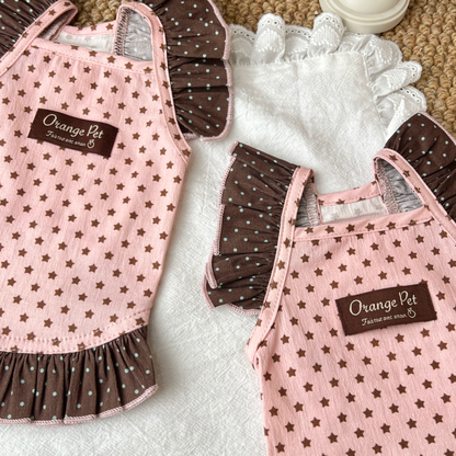 Star Ruffle Pet Dress